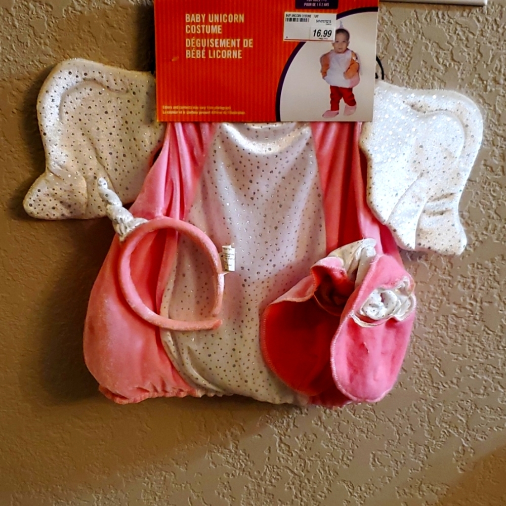 Baby unicorn costume brand new